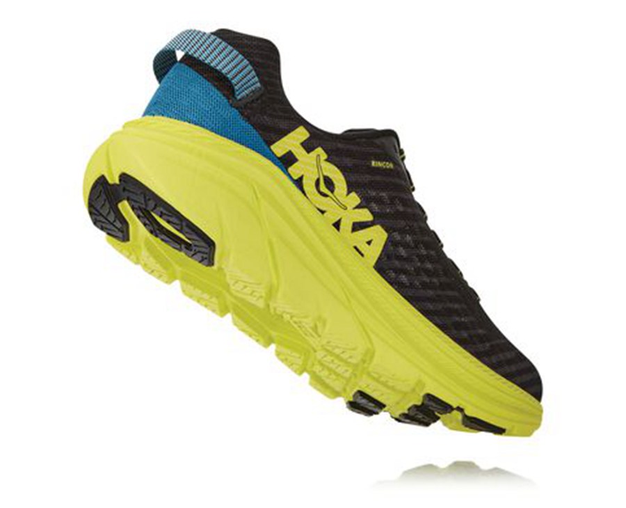 Hoka One One Hardloopschoenen Heren - Rincon - Zwart/Groen - XS4029351